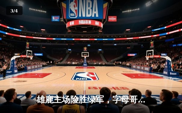 雄鹿主场险胜绿军，字母哥砍下三双引领加时逆转 - 3